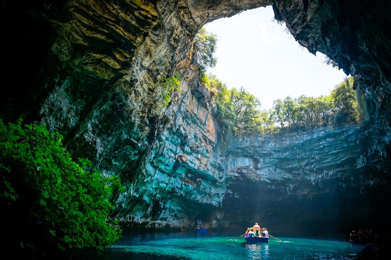 Melissani Cave. Kefalonia