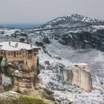 Meteora Snow