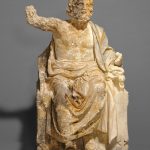 Statue of Zeus Enthroned at J. Paul Getty Museum a