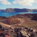 Santorini Volcano a